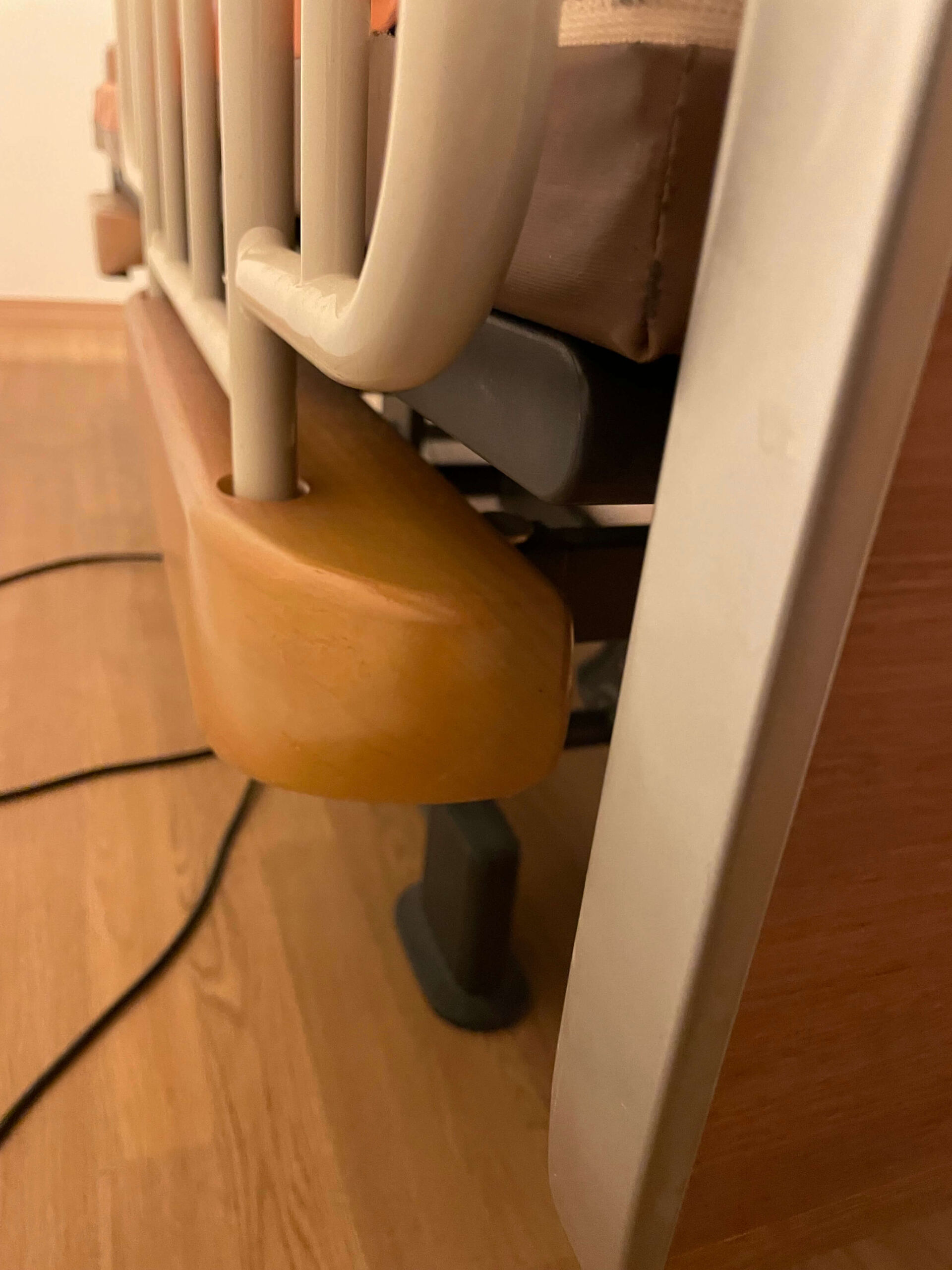 きれいなベッドの角