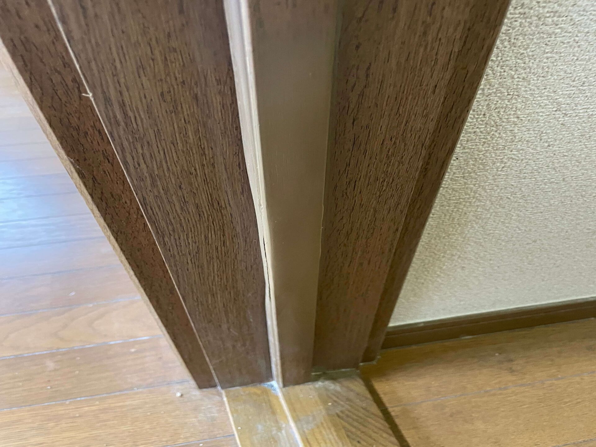 きれいになったドア枠