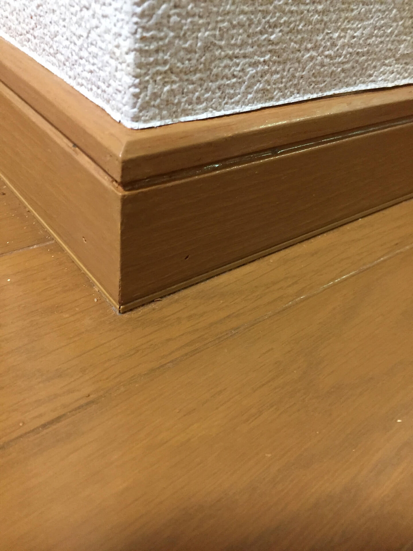 きれいになった巾木