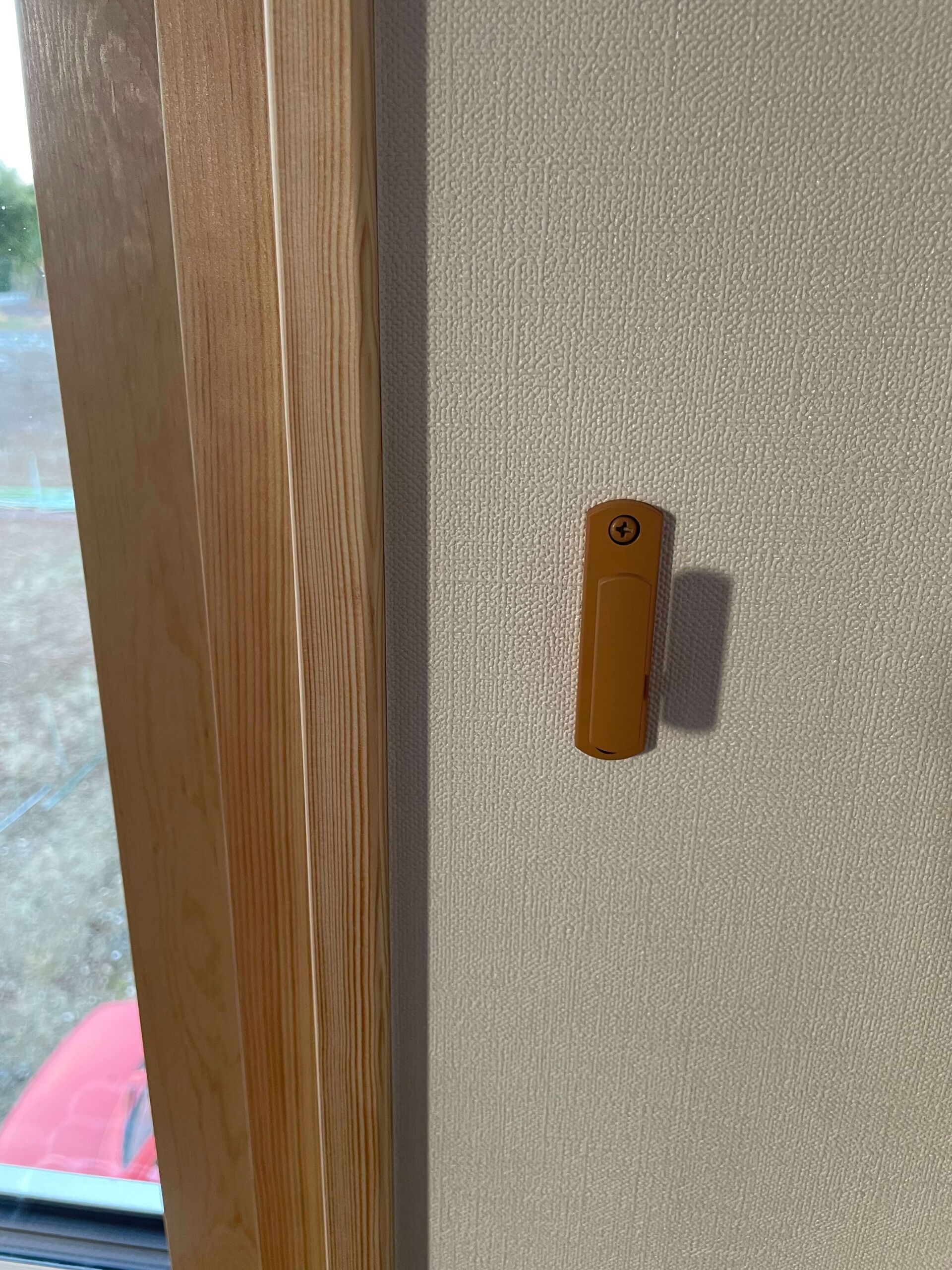 きれいになった窓枠