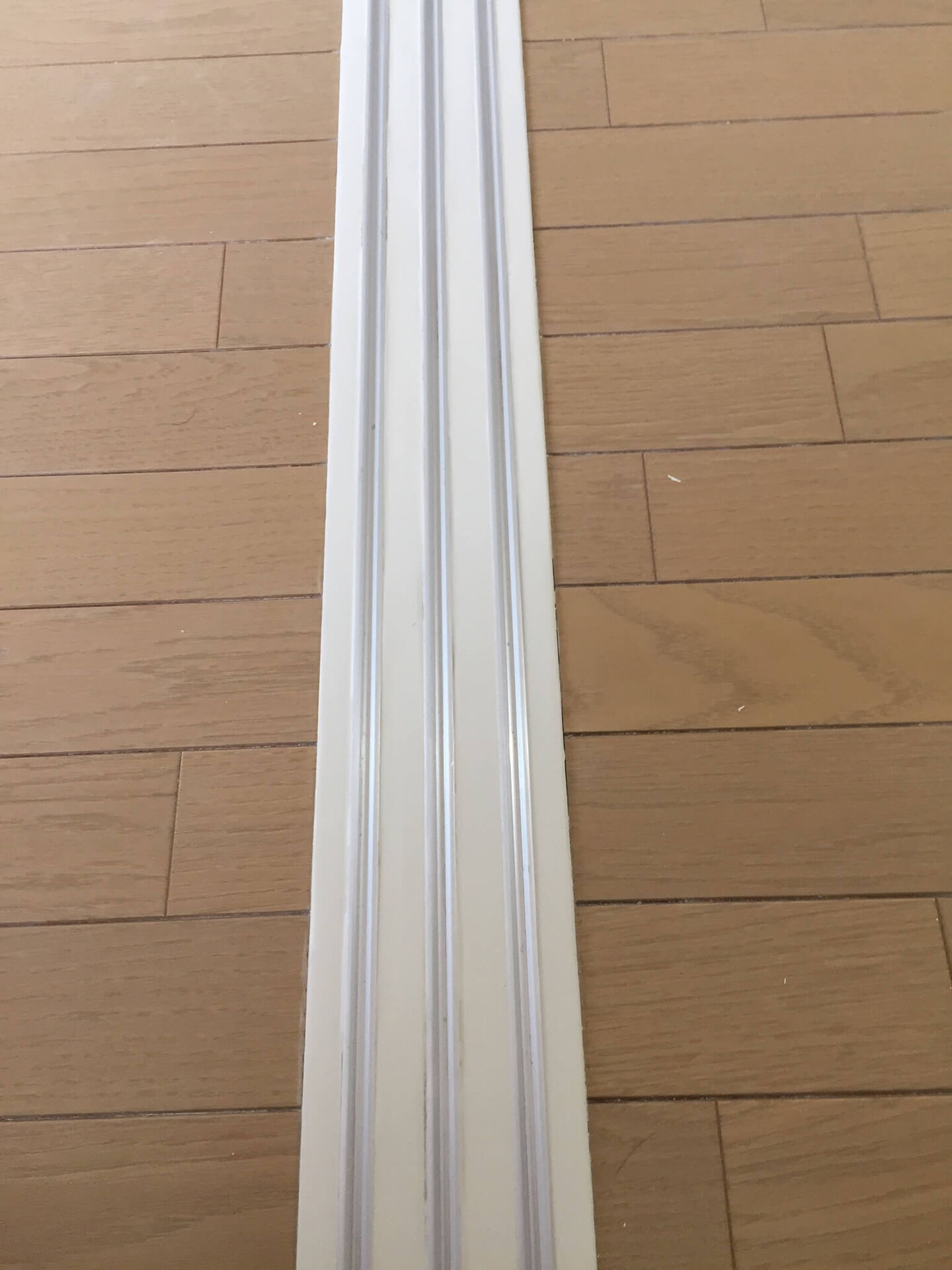 きれいになったドアのレール