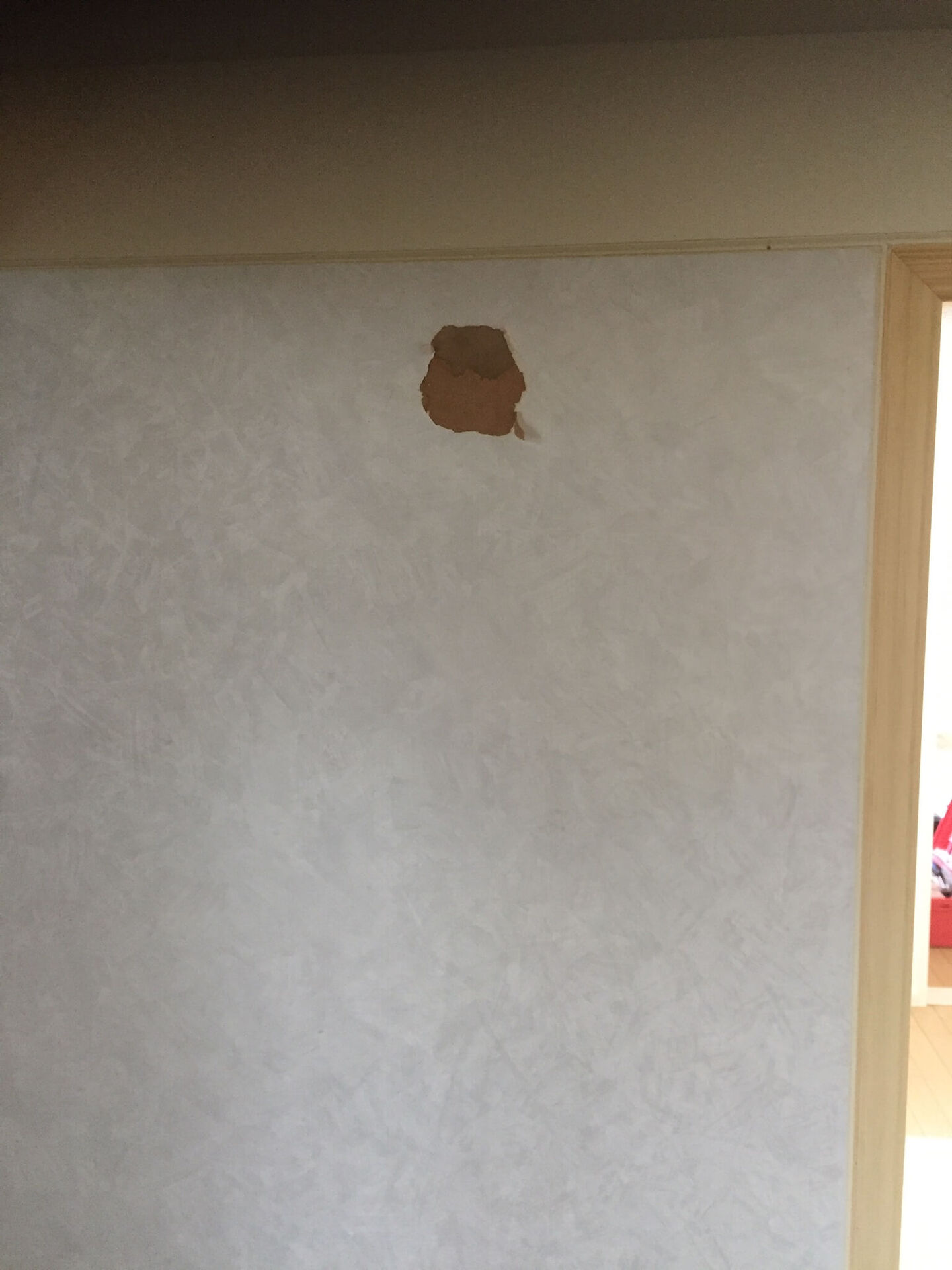 破損した壁