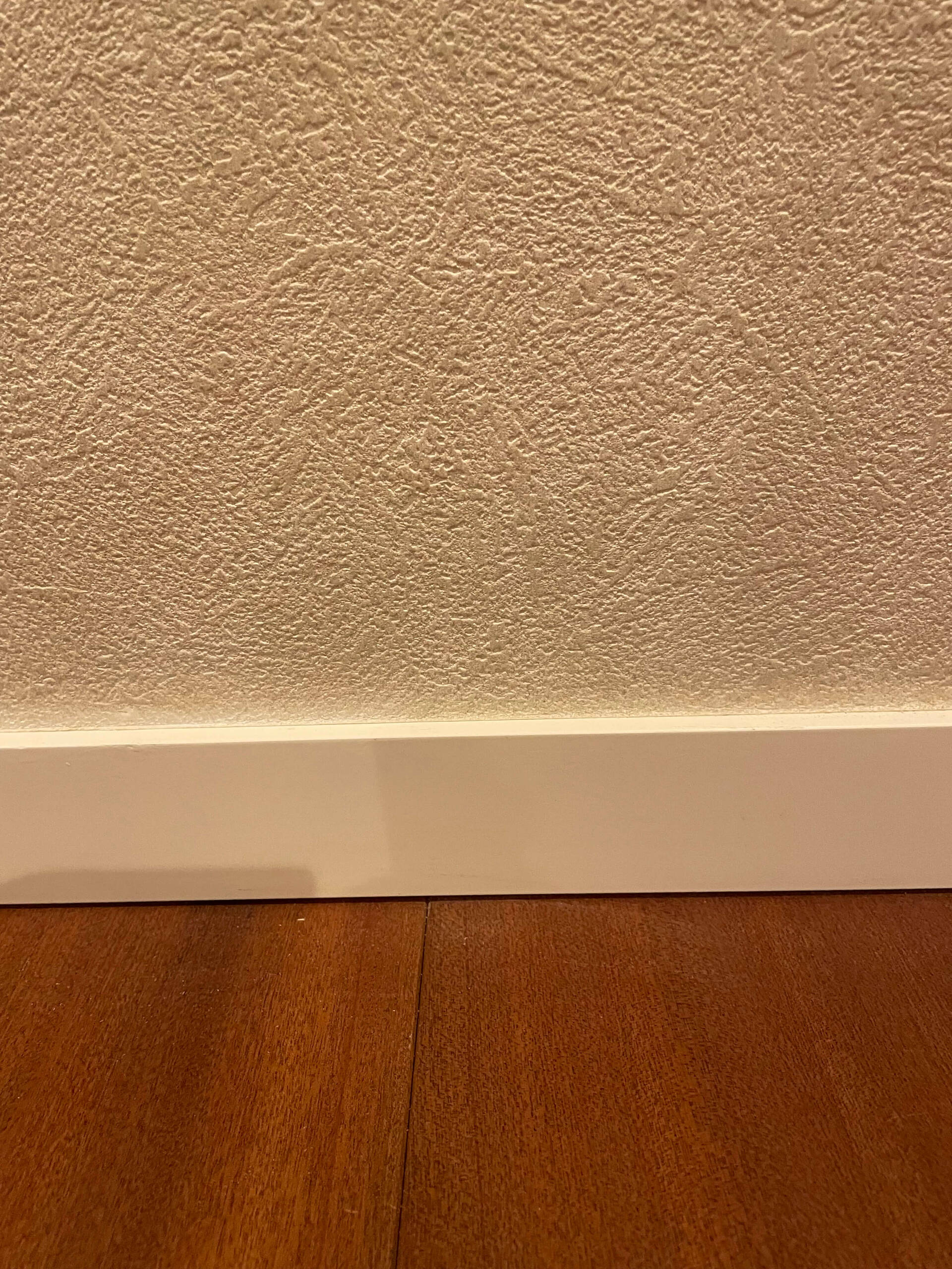 きれいになった巾木