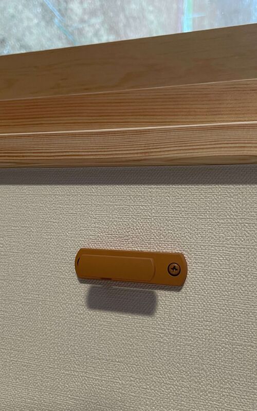 きれいな窓枠