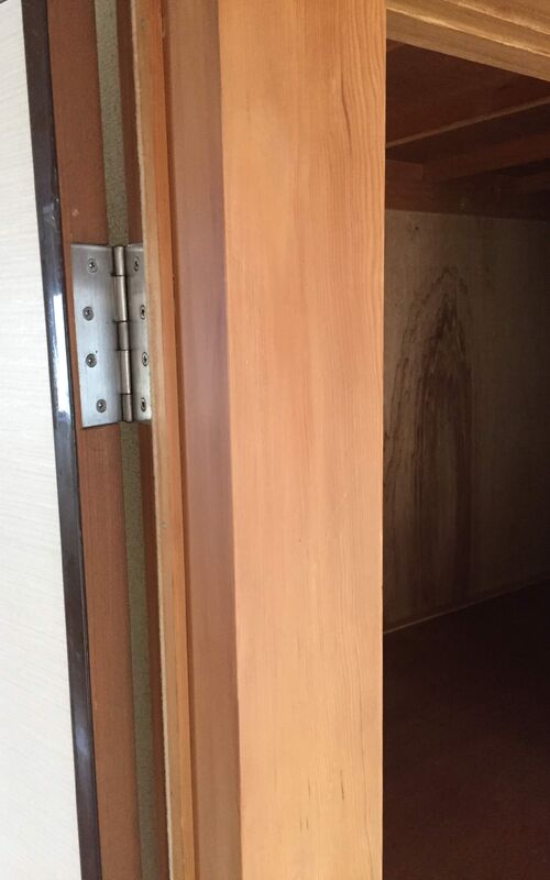 きれいになったドア